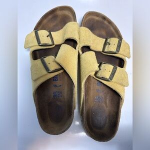 Yellow  Birkenstock Sandals